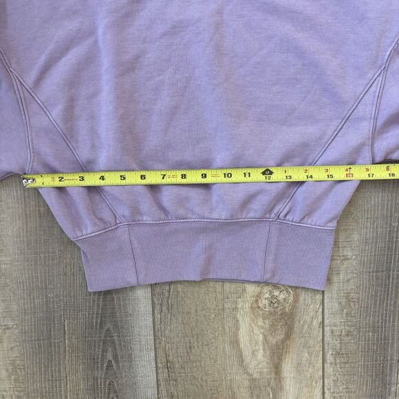 Wild Fable Women Cropped Sweatshirt Purple Size XS Cozy Soft Lavender Athleisure - Picture 7 of 7